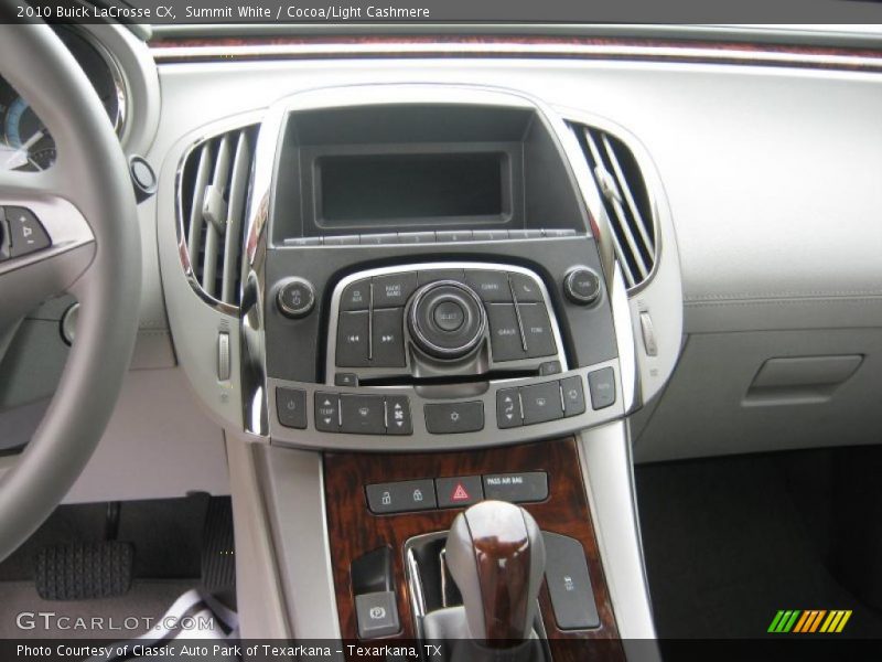 Summit White / Cocoa/Light Cashmere 2010 Buick LaCrosse CX