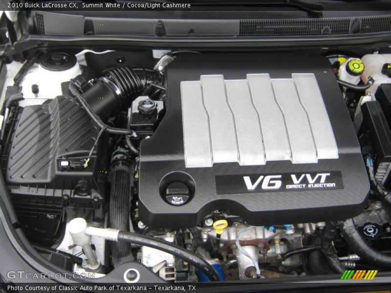 Summit White / Cocoa/Light Cashmere 2010 Buick LaCrosse CX