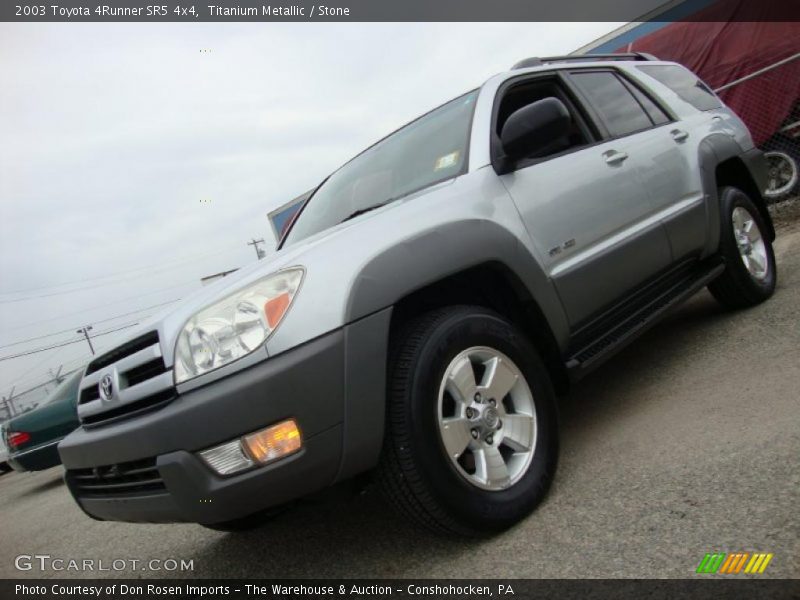 Titanium Metallic / Stone 2003 Toyota 4Runner SR5 4x4