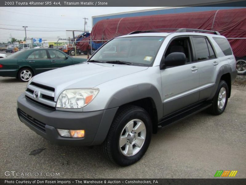 Titanium Metallic / Stone 2003 Toyota 4Runner SR5 4x4