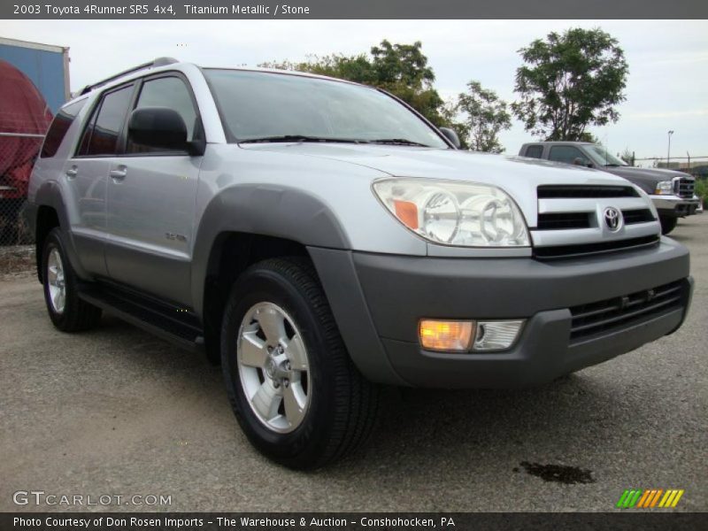 Titanium Metallic / Stone 2003 Toyota 4Runner SR5 4x4