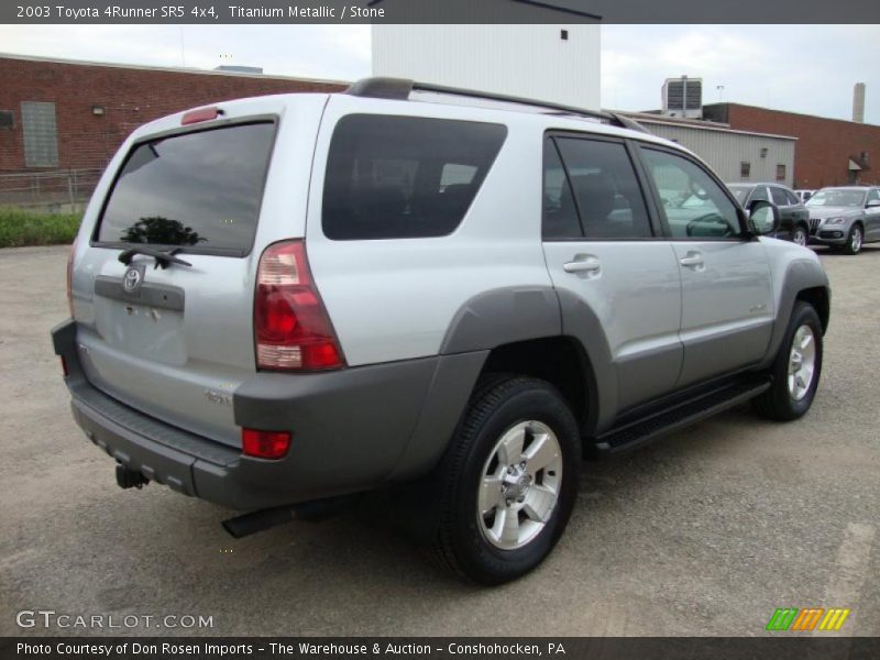 Titanium Metallic / Stone 2003 Toyota 4Runner SR5 4x4