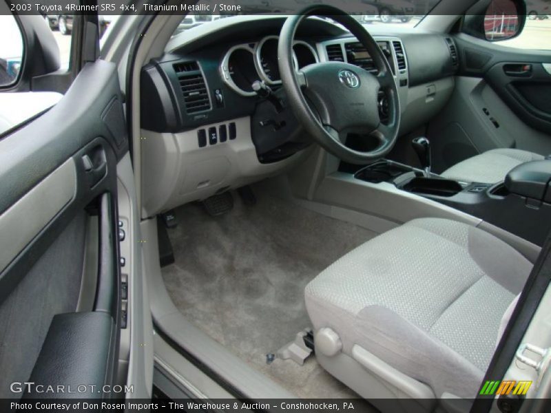 Titanium Metallic / Stone 2003 Toyota 4Runner SR5 4x4
