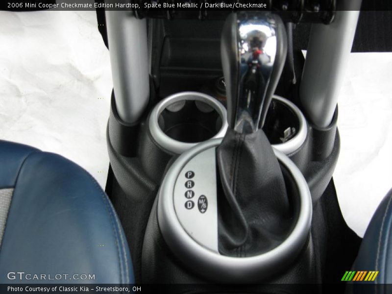 Space Blue Metallic / Dark Blue/Checkmate 2006 Mini Cooper Checkmate Edition Hardtop