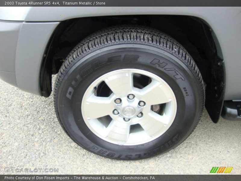 Titanium Metallic / Stone 2003 Toyota 4Runner SR5 4x4