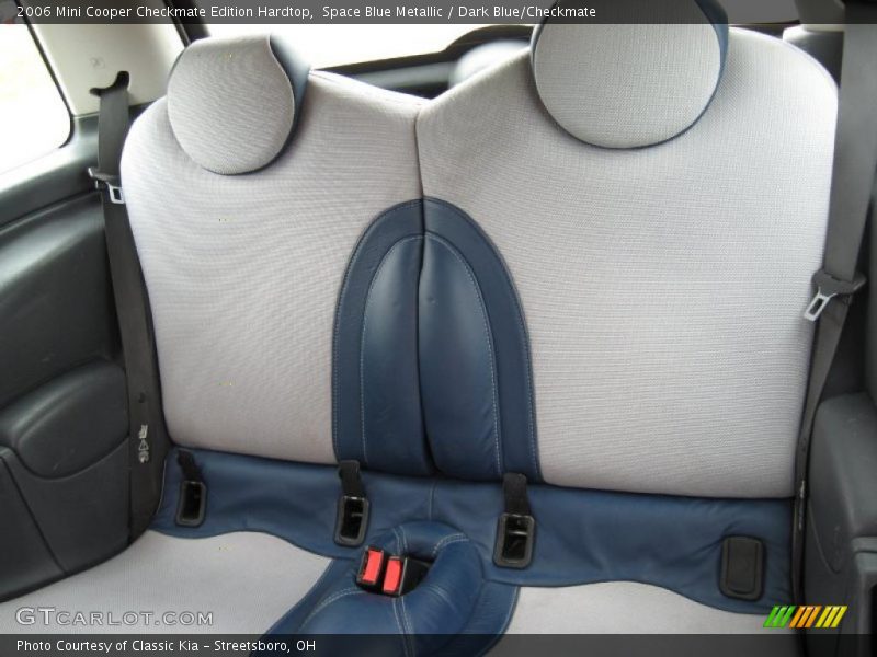 Space Blue Metallic / Dark Blue/Checkmate 2006 Mini Cooper Checkmate Edition Hardtop