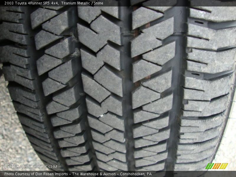 Titanium Metallic / Stone 2003 Toyota 4Runner SR5 4x4