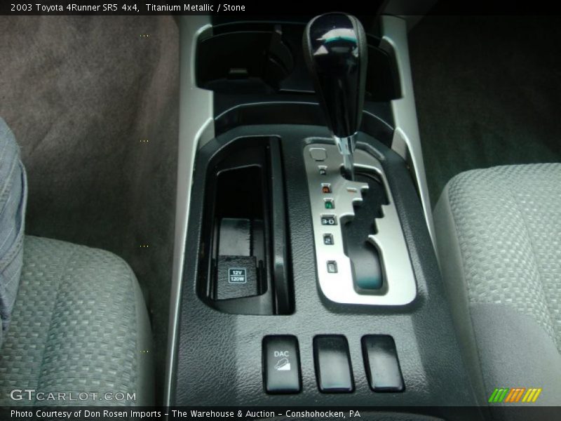 Titanium Metallic / Stone 2003 Toyota 4Runner SR5 4x4