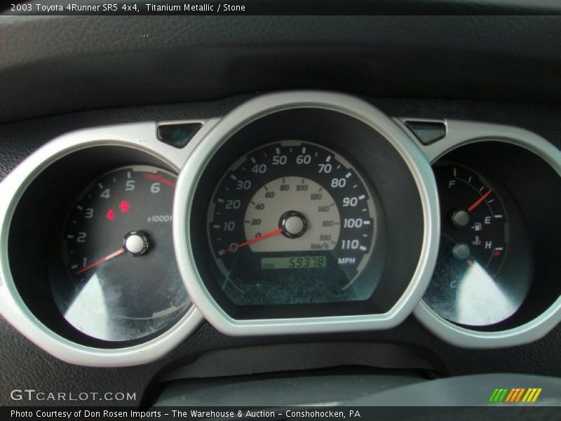 Titanium Metallic / Stone 2003 Toyota 4Runner SR5 4x4