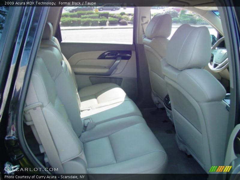 Formal Black / Taupe 2009 Acura MDX Technology