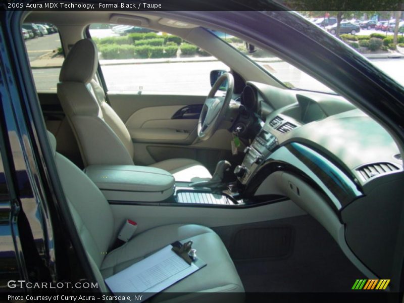 Formal Black / Taupe 2009 Acura MDX Technology