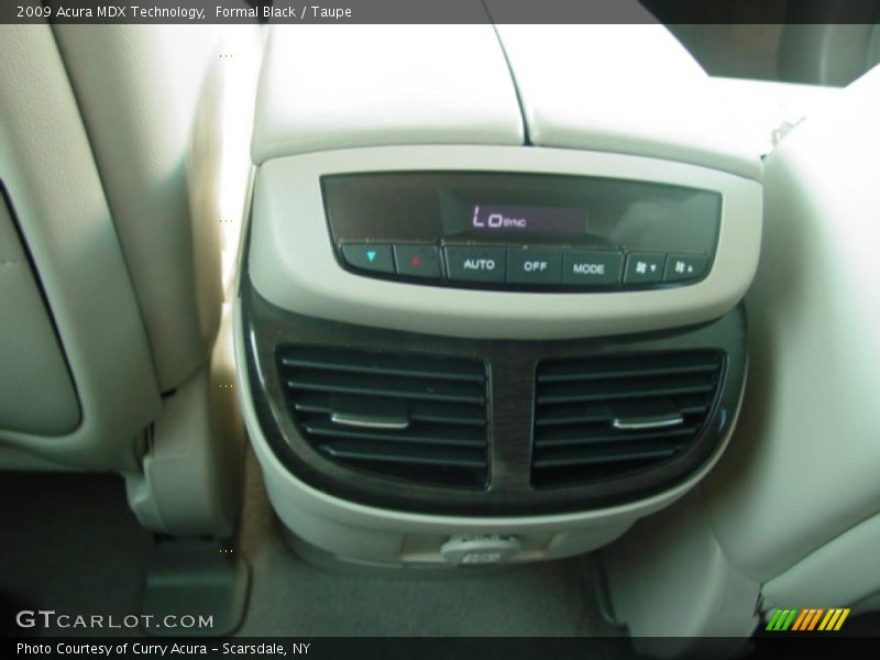 Formal Black / Taupe 2009 Acura MDX Technology