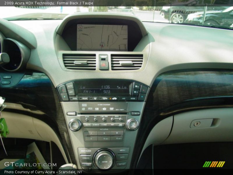Formal Black / Taupe 2009 Acura MDX Technology