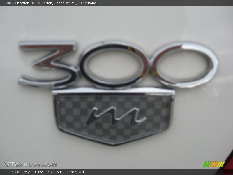 Stone White / Sandstone 2002 Chrysler 300 M Sedan