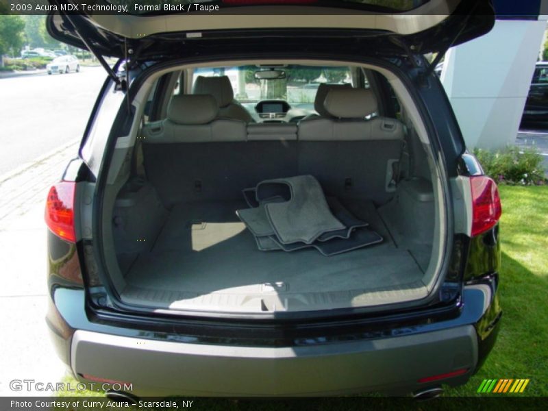 Formal Black / Taupe 2009 Acura MDX Technology