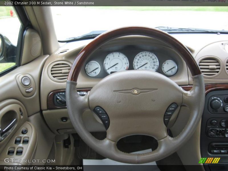 Stone White / Sandstone 2002 Chrysler 300 M Sedan