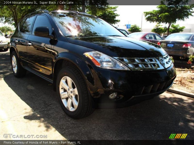 Super Black / Cafe Latte 2004 Nissan Murano SL