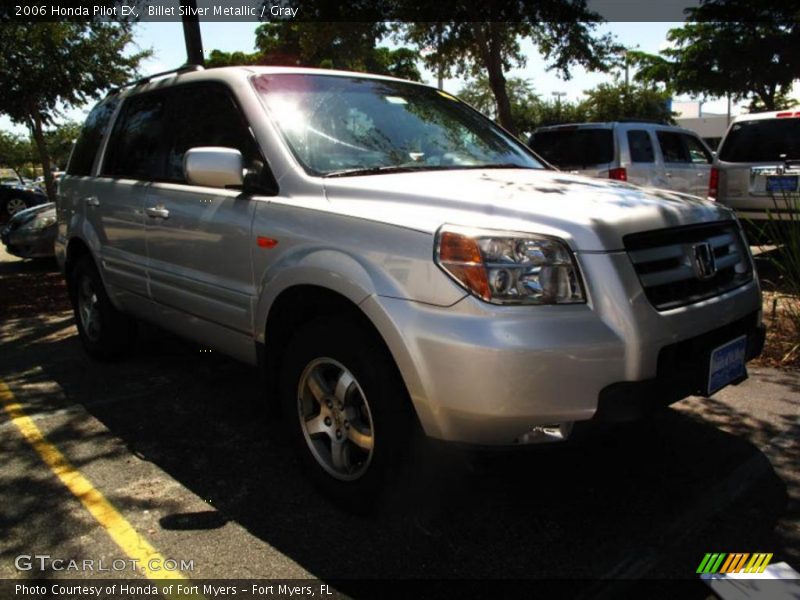 Billet Silver Metallic / Gray 2006 Honda Pilot EX