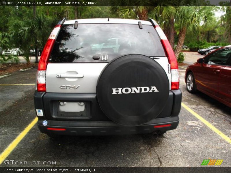 Alabaster Silver Metallic / Black 2006 Honda CR-V EX
