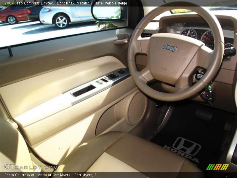 Light Khaki Metallic / Pastel Pebble Beige 2007 Jeep Compass Limited