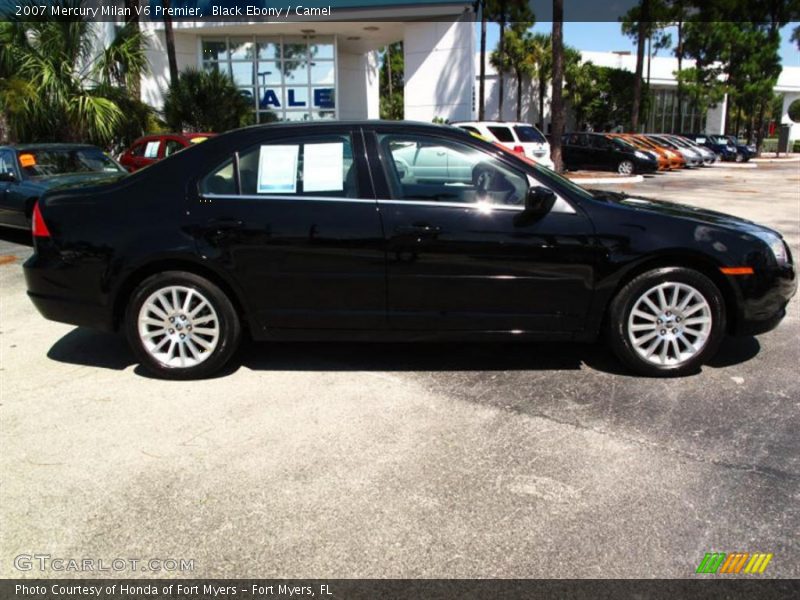 Black Ebony / Camel 2007 Mercury Milan V6 Premier