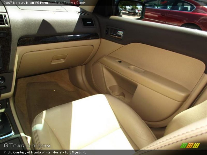 Black Ebony / Camel 2007 Mercury Milan V6 Premier