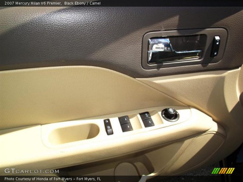Black Ebony / Camel 2007 Mercury Milan V6 Premier