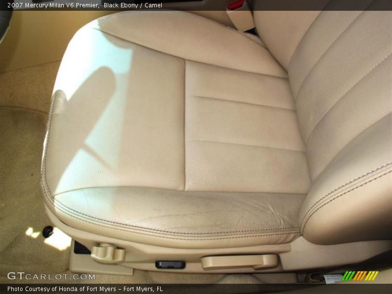 Black Ebony / Camel 2007 Mercury Milan V6 Premier