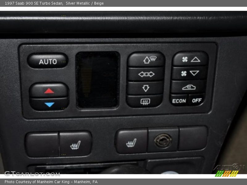 Silver Metallic / Beige 1997 Saab 900 SE Turbo Sedan