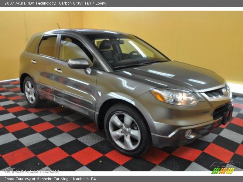 Carbon Gray Pearl / Ebony 2007 Acura RDX Technology