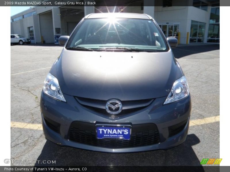Galaxy Gray Mica / Black 2009 Mazda MAZDA5 Sport