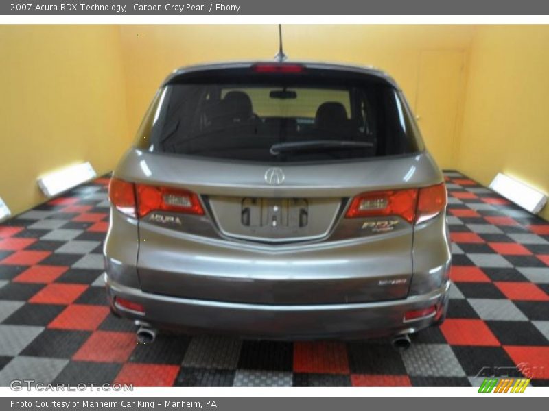 Carbon Gray Pearl / Ebony 2007 Acura RDX Technology