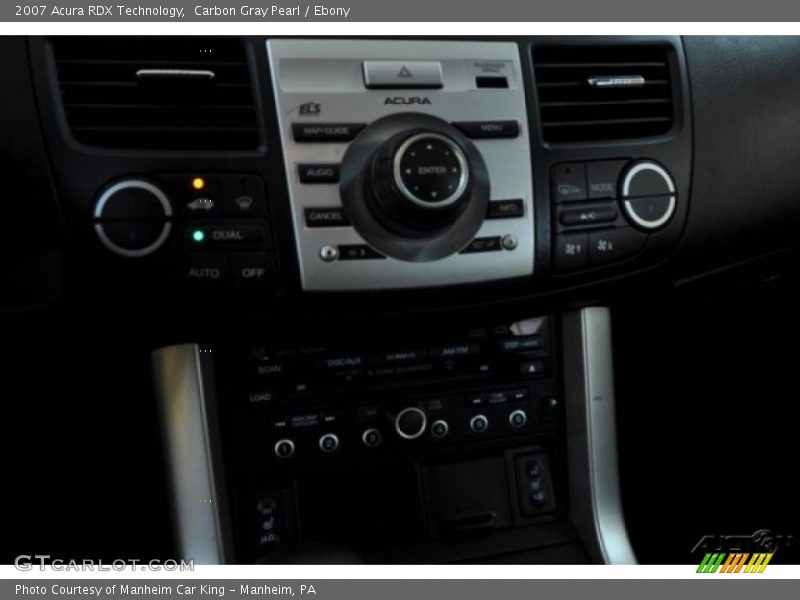 Carbon Gray Pearl / Ebony 2007 Acura RDX Technology