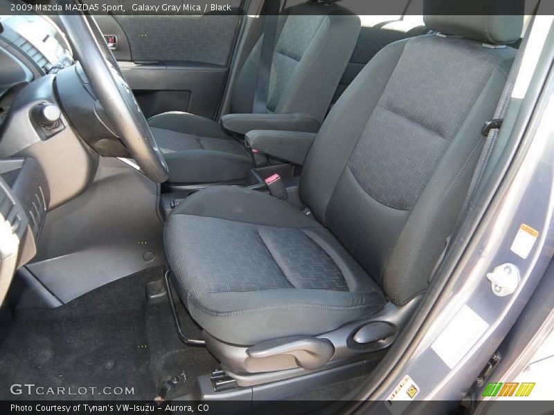Galaxy Gray Mica / Black 2009 Mazda MAZDA5 Sport