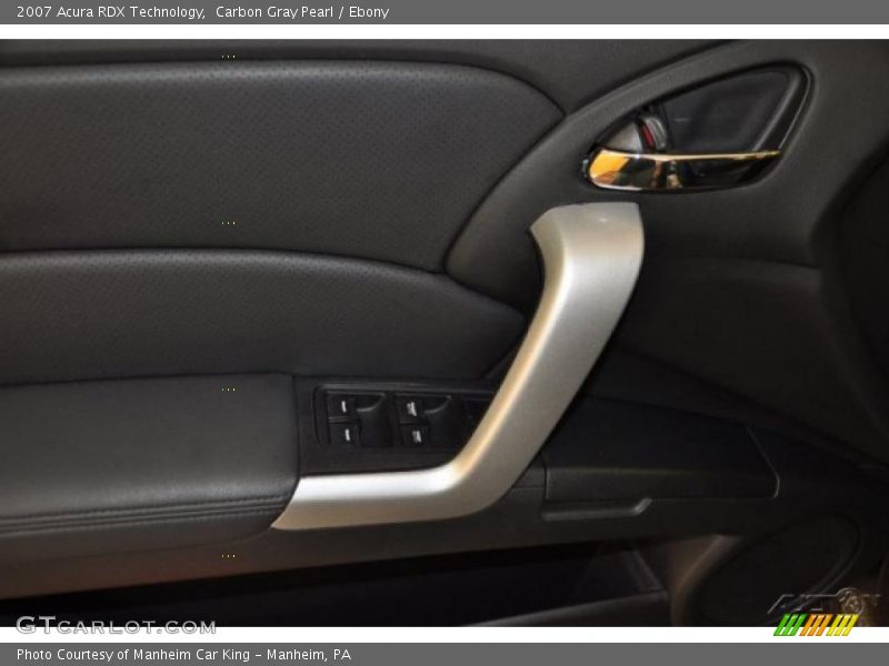 Carbon Gray Pearl / Ebony 2007 Acura RDX Technology
