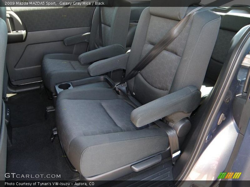 Galaxy Gray Mica / Black 2009 Mazda MAZDA5 Sport