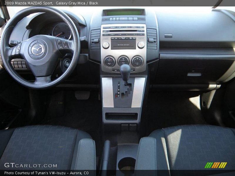 Galaxy Gray Mica / Black 2009 Mazda MAZDA5 Sport