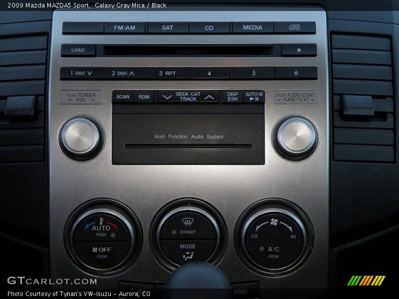 Galaxy Gray Mica / Black 2009 Mazda MAZDA5 Sport