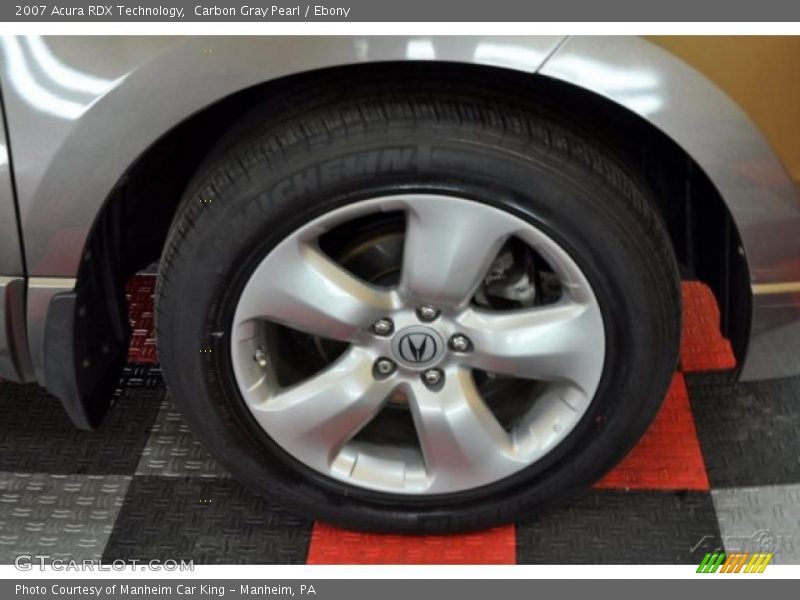 Carbon Gray Pearl / Ebony 2007 Acura RDX Technology
