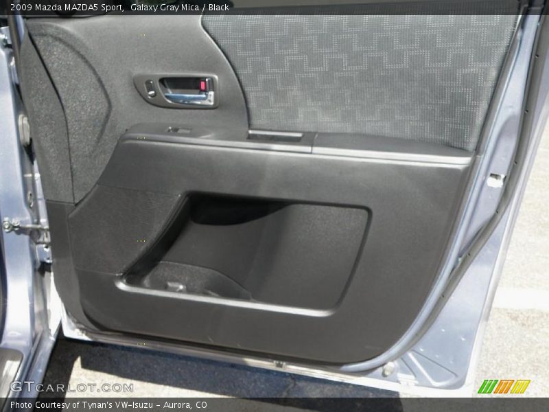 Galaxy Gray Mica / Black 2009 Mazda MAZDA5 Sport