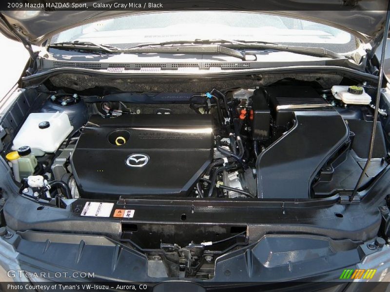 Galaxy Gray Mica / Black 2009 Mazda MAZDA5 Sport