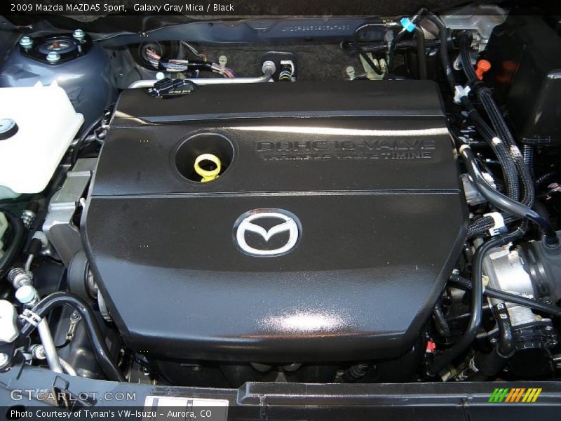 Galaxy Gray Mica / Black 2009 Mazda MAZDA5 Sport