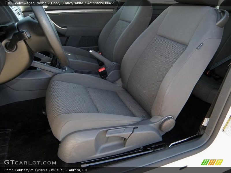 Candy White / Anthracite Black 2008 Volkswagen Rabbit 2 Door