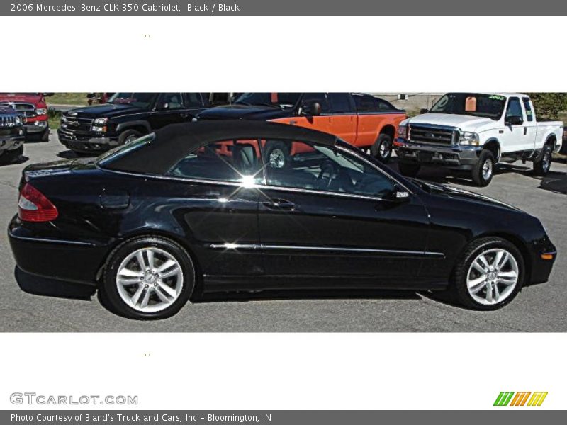 Black / Black 2006 Mercedes-Benz CLK 350 Cabriolet