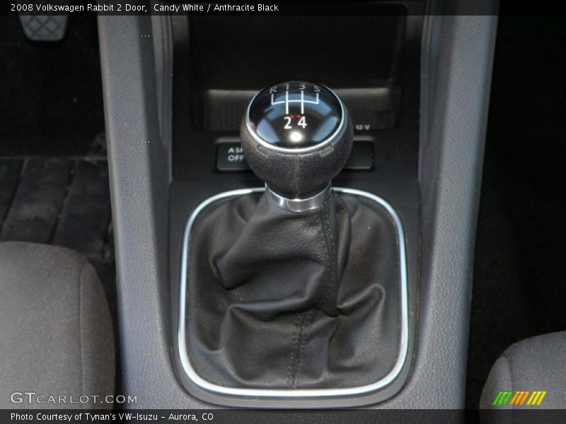 Candy White / Anthracite Black 2008 Volkswagen Rabbit 2 Door