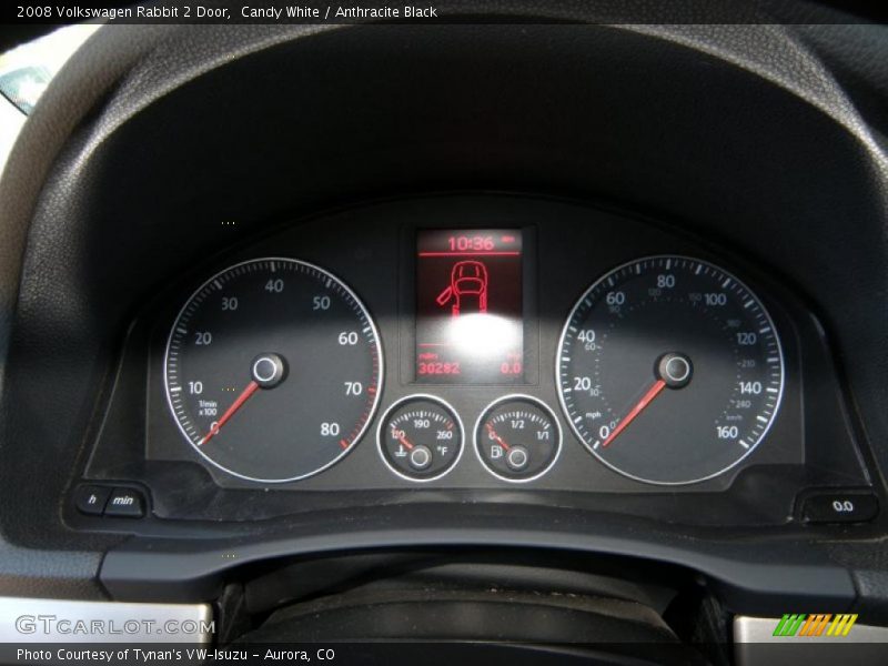 Candy White / Anthracite Black 2008 Volkswagen Rabbit 2 Door