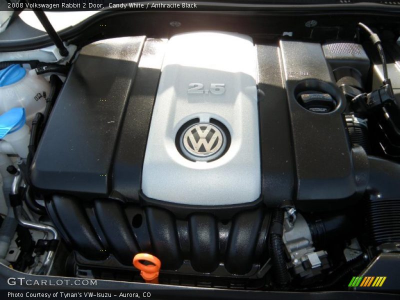 Candy White / Anthracite Black 2008 Volkswagen Rabbit 2 Door