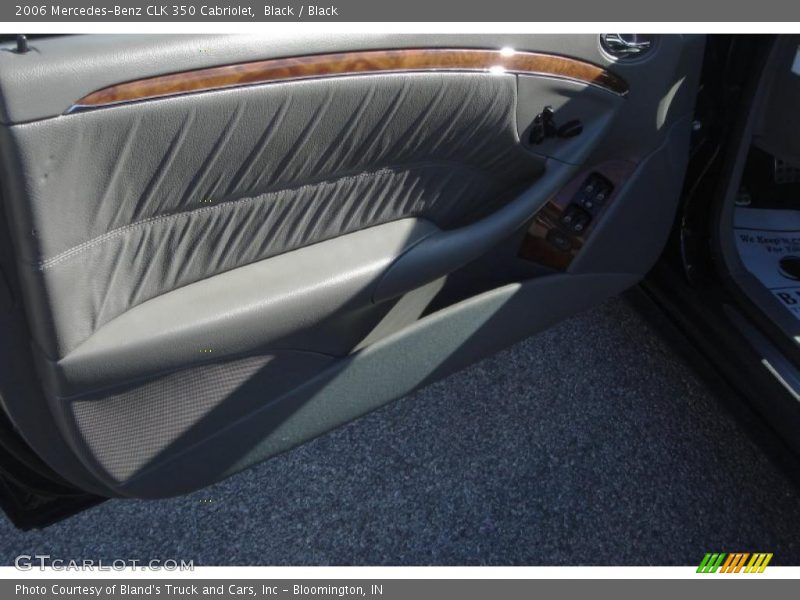 Black / Black 2006 Mercedes-Benz CLK 350 Cabriolet