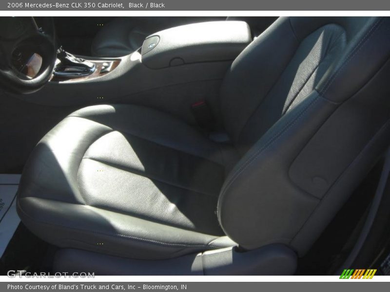Black / Black 2006 Mercedes-Benz CLK 350 Cabriolet