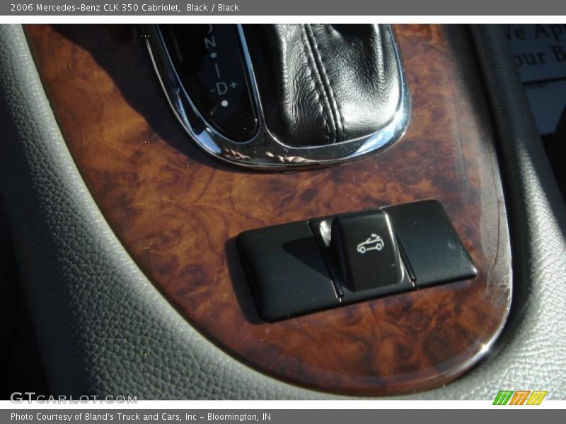 Black / Black 2006 Mercedes-Benz CLK 350 Cabriolet